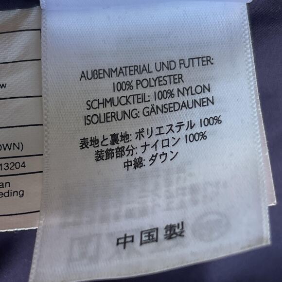 Eddie Bauer Jacket Womens Medium Purple Down Quilted Puffer Full Zip Winter Coat - Picture 6 of 9